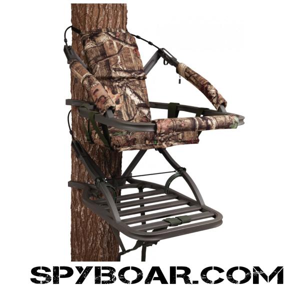Tree stand Viper SD Summit with allows for sit-down and stand-up configurations