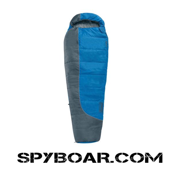 Camping Sleeping Bag XYLO - Thermolock ™ Zipper Baffle Technology, weight: 1.5 kg.