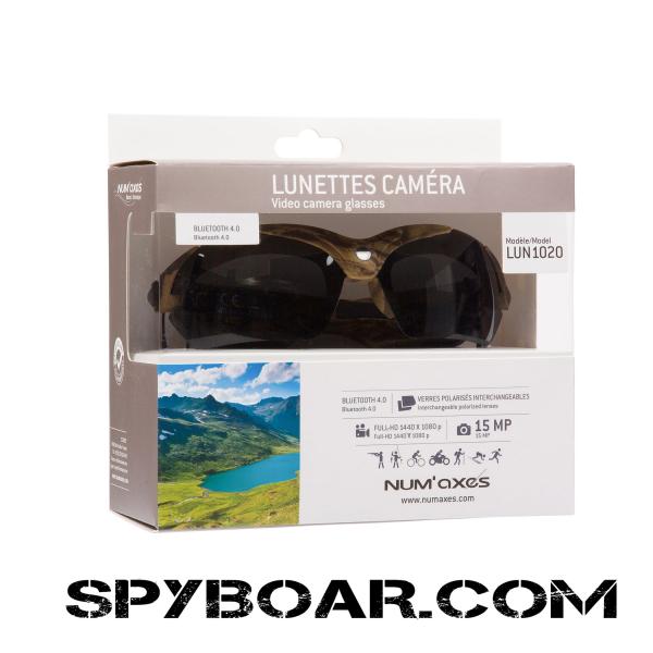 Камуфлажни Очила с HD Камера и bluetooth в кутия