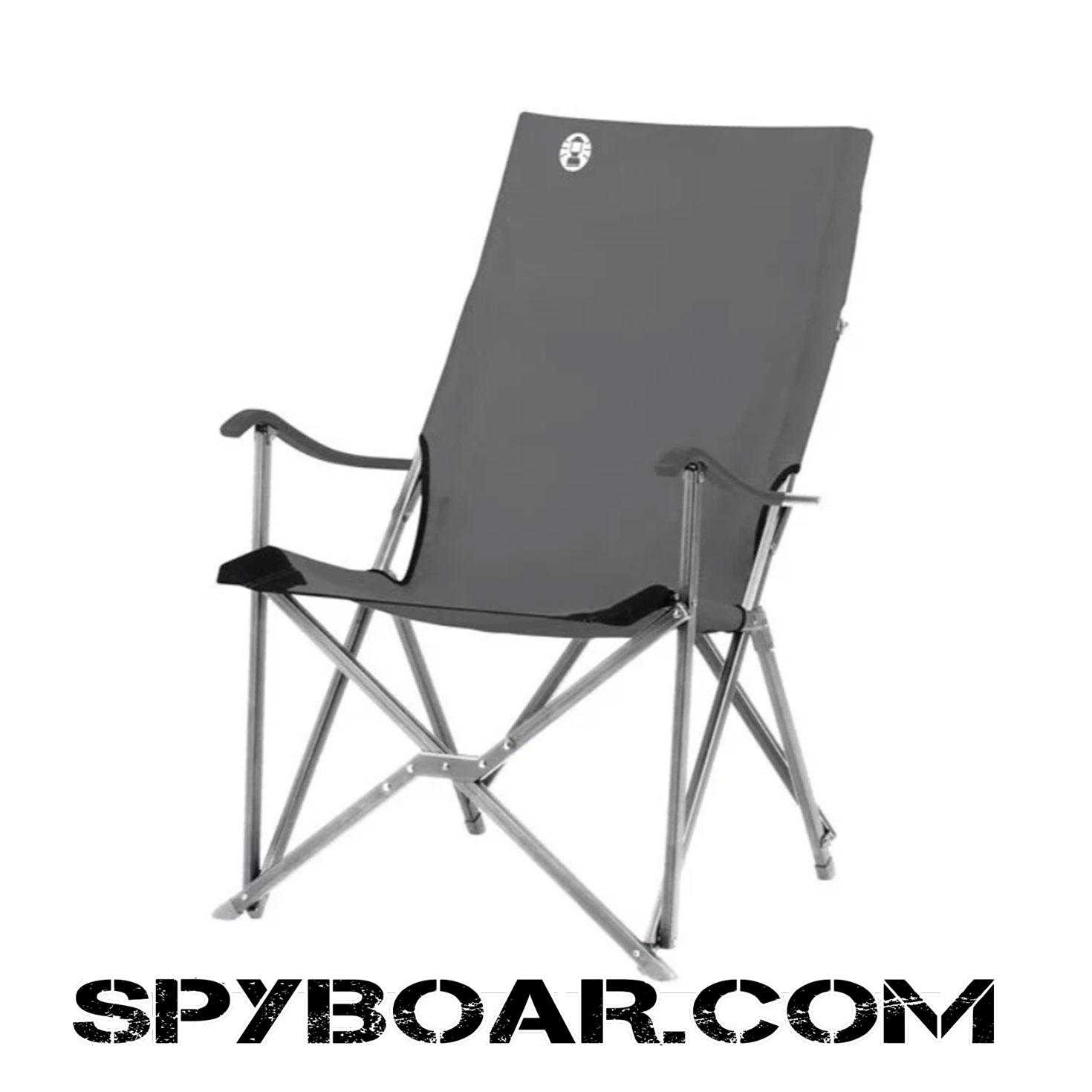 Aluminum folding camping chair by Coleman