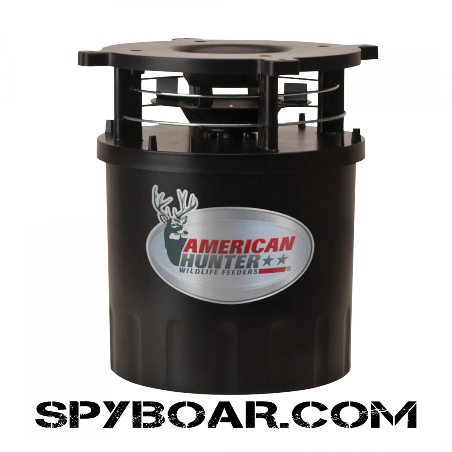 AMERICAN HUNTER 350 Pound Heritage Feeder With Sun Slinger Kit
