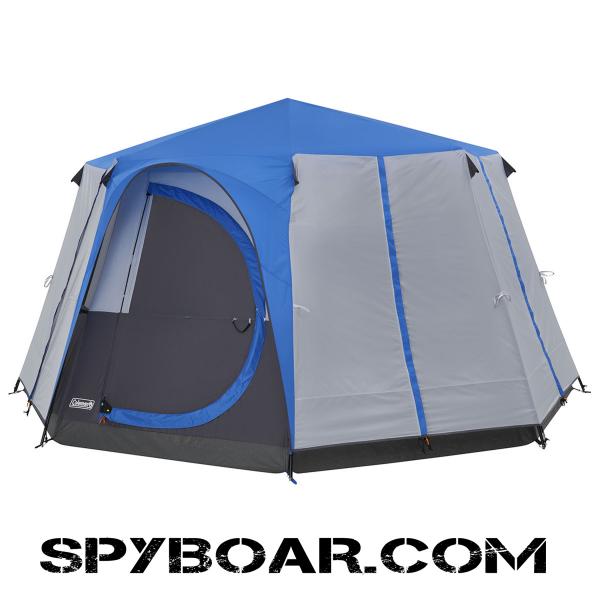 Coleman Cortes Octagon 8 Blue suitable for 8 persons with height up to 208 cm, weight 20,7 kg