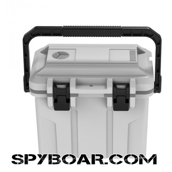 Компактна електрическа хладилна кутия RB15 -  Капацитет: 15 литра, Тегло 5.4 кг.