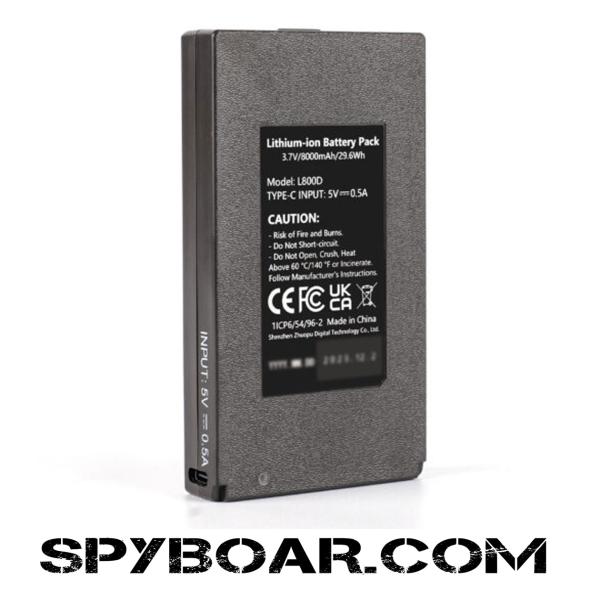 Презареждаема литиева батерия Meidase L800D (8000mAh) за фотокапани