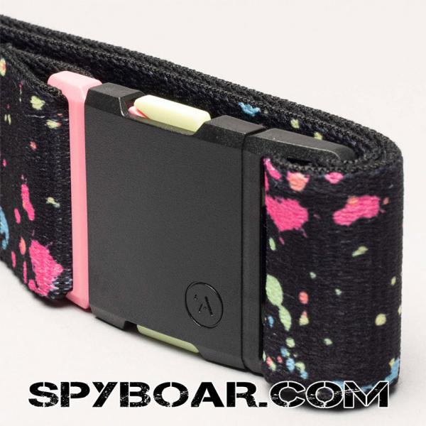 Еластичен колан Arcade Splatter Black Neon Original Stretch Belt