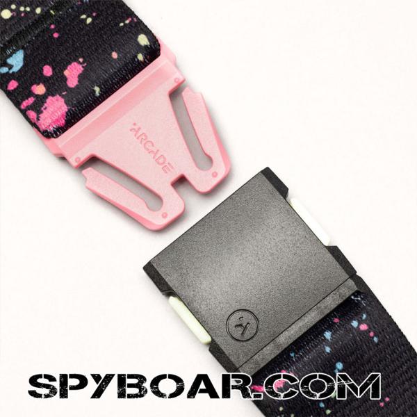 Еластичен колан Arcade Splatter Black Neon Original Stretch Belt