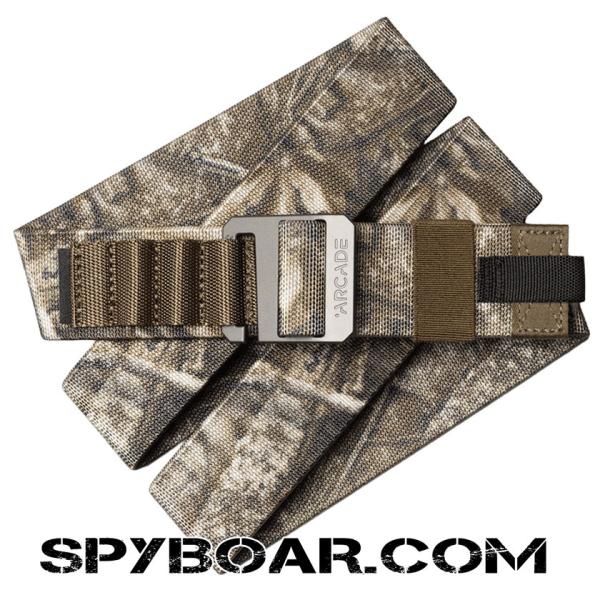 Dayanıklı elastik kemer Arcade Hardware Alu Realtree Edge Stretch Belt