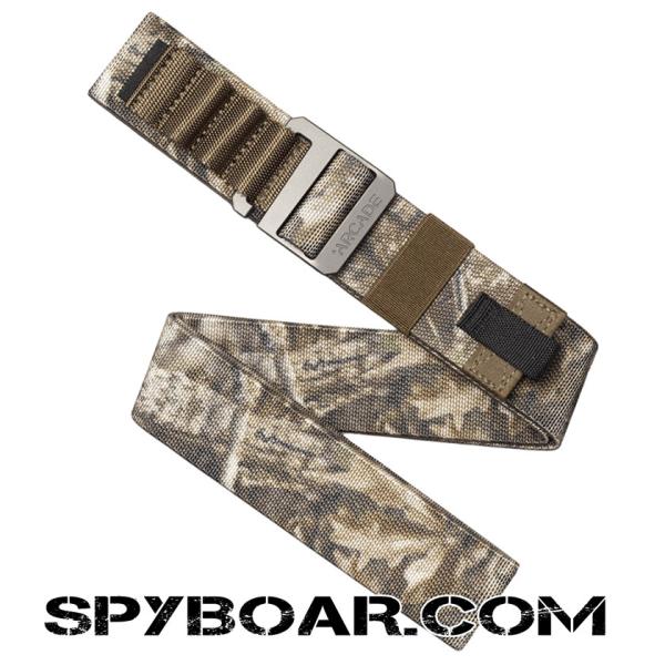 Dayanıklı elastik kemer Arcade Hardware Alu Realtree Edge Stretch Belt