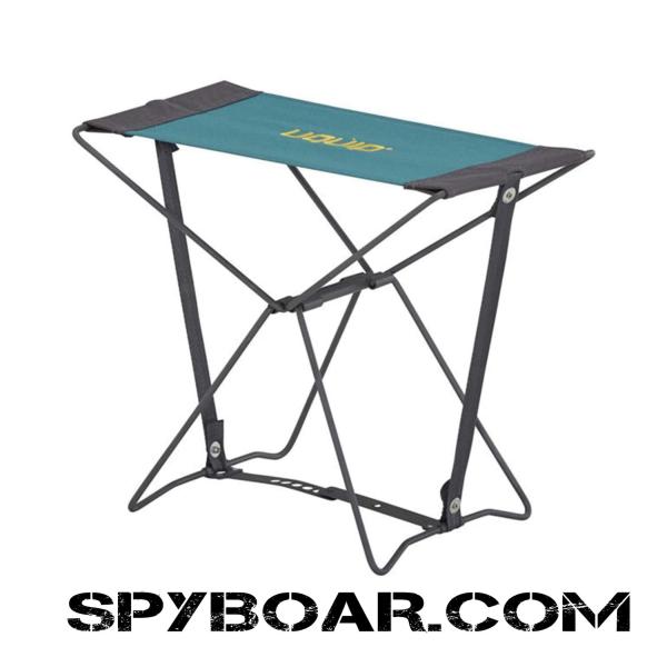 Сгъваем стол Uquip Fancy за къмпинг с компактни размери и стоманена рамка