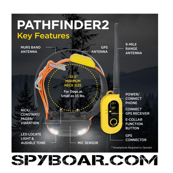 GPS възпитателна каишка Dogtra Pathfinder 2