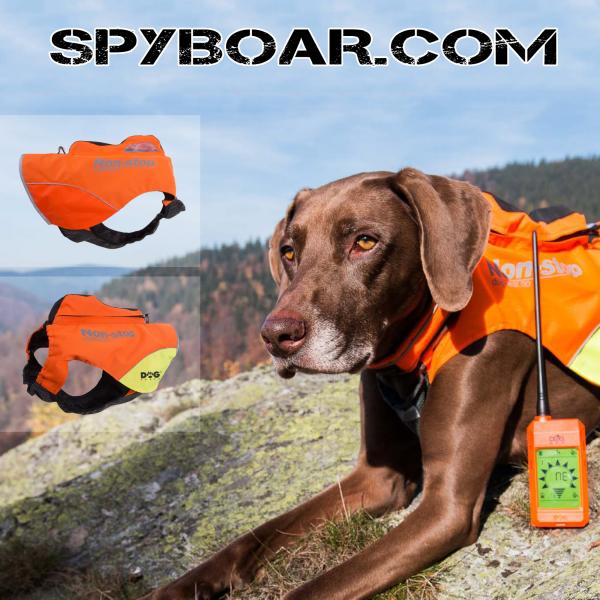 Non-stop dogwear жилетка с GPS с добра видимост 3m