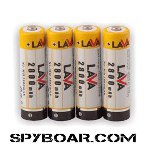 Акумулатор 1.2V/2800mAh AA-R6 с пъпка LAVA