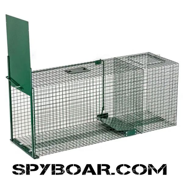 Капан-клетка за лисици с жива примамка 47 cm × 116 cm × 36 cm